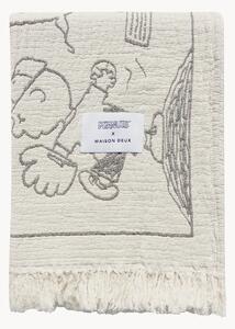 Coperta in cotone Peanuts Baseball