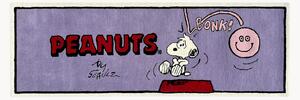 Tappeto in lana neozelandese Peanuts - Comic Moon