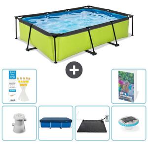 Piscina fuori terra rettangolare - 300x200x65 cm - 5 pezzi - Modello S328