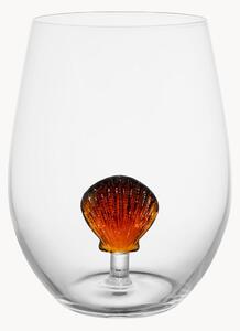 Set di 6 bicchieri in vetro borosilicato Scallop Mer