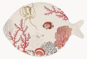 Piatto da portata in porcellana Coral Reef