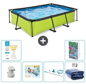 Piscina fuori terra rettangolare - 300x200x65 cm - 5 pezzi - Modello S270