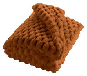 Coperta marrone chiaro in micropile 220x240 cm Frosty – douceur d'intérieur