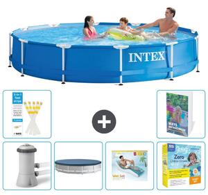 Piscina autoportante rettangolare - 366x76 cm - 5 pezzi - Modello S309