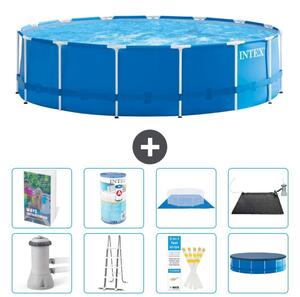 Piscina fuori terra a struttura - 457x122 cm - 7 pezzi - Modello S619