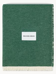Coperta in cotone jacquard Forest