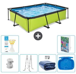 Piscina fuori terra rettangolare - 300x200x65 cm - 5 pezzi - Modello S318