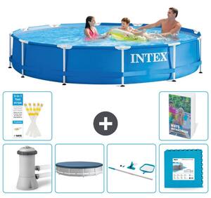 Piscina autoportante rettangolare - 366x76 cm - 5 pezzi - Modello S191
