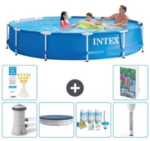 Piscina autoportante rettangolare - 366x76 cm - 5 pezzi - Modello S226