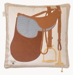Cuscino in velluto Heritage Saddle