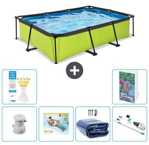 Piscina fuori terra rettangolare - 300x200x65 cm - 5 pezzi - Modello S261