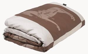 Copripiumino in cotone Horse Check