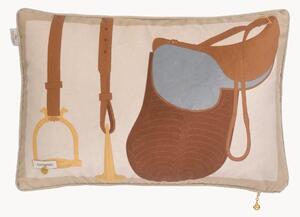 Cuscino in velluto Heritage Saddle