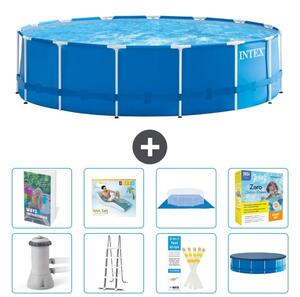 Piscina fuori terra a struttura - 457x122 cm - 7 pezzi - Modello S639