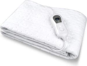 Materasso riscaldante elettrico, dimensioni 150x80 cm - Lavabile - 3 zone di riscaldamento e protezione contro il surriscaldamento