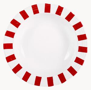 Set di 6 piatti fondi Rubino