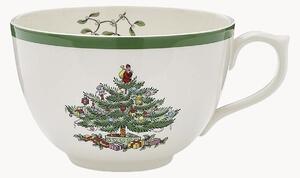 Tazza Jumbo in porcellana Christmas Tree