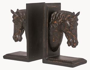 Set di 2 fermalibri Horse