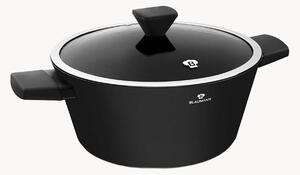 Casseruola con rivestimento antiaderente e coperchio Matte Black