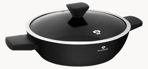 Pentola bassa con rivestimento antiaderente e coperchio Matte Black