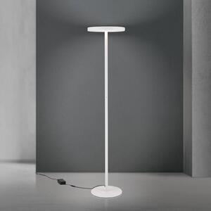 ORION Lampada da terra con luce lettura KANT, dimmerabile, Bianco / Opale, Soggiorno / Sala da pranzo, Moderno, Lampada da terra