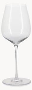 Set di 6 bicchieri da vino bianco in cristallo Lux