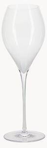Set di 6 flute da champagne in cristallo Lux