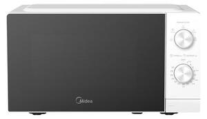 MIDEA Forno a Microonde 20 Litri Potenza 700W con Timer e Piatto Girevole colore Bianco - MMO MMP01MZ