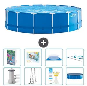 Piscina fuori terra a struttura - 457x122 cm - 7 pezzi - Modello S618