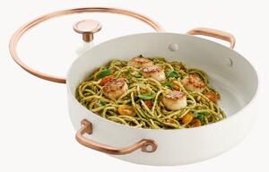 Padella profonda con rivestimento antiaderente e coperchio in alluminio forgiato Advanced