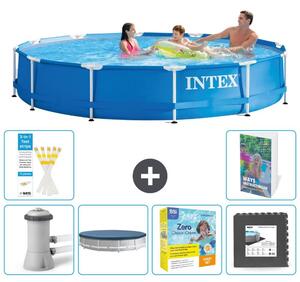 Piscina fuori terra a struttura - 366x76 cm - 5 pezzi - Modello S259