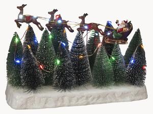 Decorazione natalizia a LED con funzione timer Christmas Sleigh