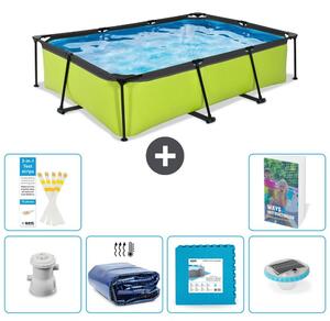 Piscina fuori terra rettangolare - 300x200x65 cm - 5 pezzi - Modello S326