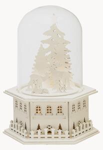 Decorazione natalizia a LED in legno di pioppo con funzione timer Reindeer & Trees