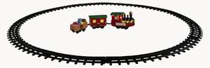 Decorazione natalizia a LED con effetti sonori e funzione timer Railway