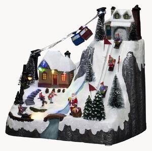 Decorazione natalizia a LED Ski Slope