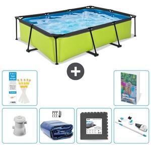 Piscina fuori terra rettangolare - 300x200x65 cm - 5 pezzi - Modello S315