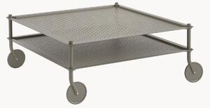 Tavolino da salotto da interno-esterno con ruote Flow
