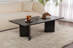 Skye Decor, Sabin - Wood Black, tavolino da caffè, legno nero, pannello di legno rivestito di melamina al 100 %, 119 x 60 x 40 cm