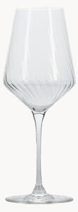 Set di 4 bicchieri da vino bianco in cristallo Robi