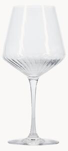Set di 4 bicchieri da vino rosso in cristallo Robi