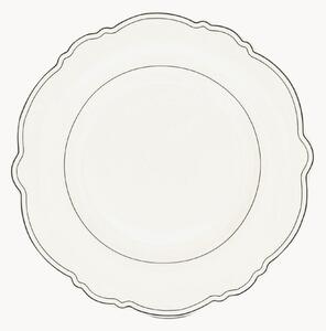 Set di 2 piatti da colazione in New Bone China Odette
