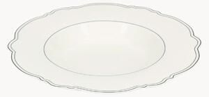 Set di 2 piatti fondi in New Bone China Odette