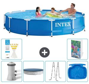 Piscina autoportante rettangolare - 366x76 cm - composta da 5 parti - modello S314