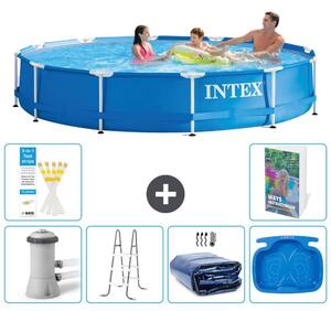 Piscina autoportante rettangolare - 366x76 cm - composta da 5 parti - modello S318