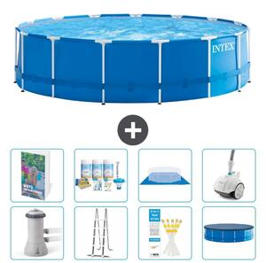 Piscina fuori terra a struttura - 457x122 cm - 7 pezzi - Modello S658