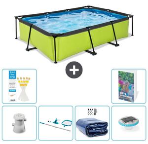 Piscina fuori terra rettangolare - 300x200x65 cm - 5 pezzi - Modello S305