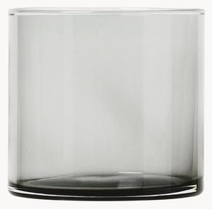Set di 2 bicchieri acqua grigio Mera