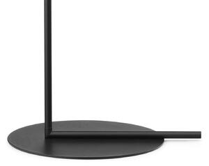 Lampada da terra FLOS, IC F2, dimmerabile, Nero, Soggiorno, Metallo, Design