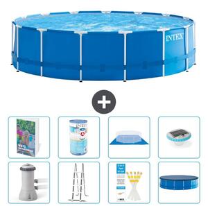 Piscina fuori terra a struttura - 457x122 cm - 7 pezzi - Modello S622